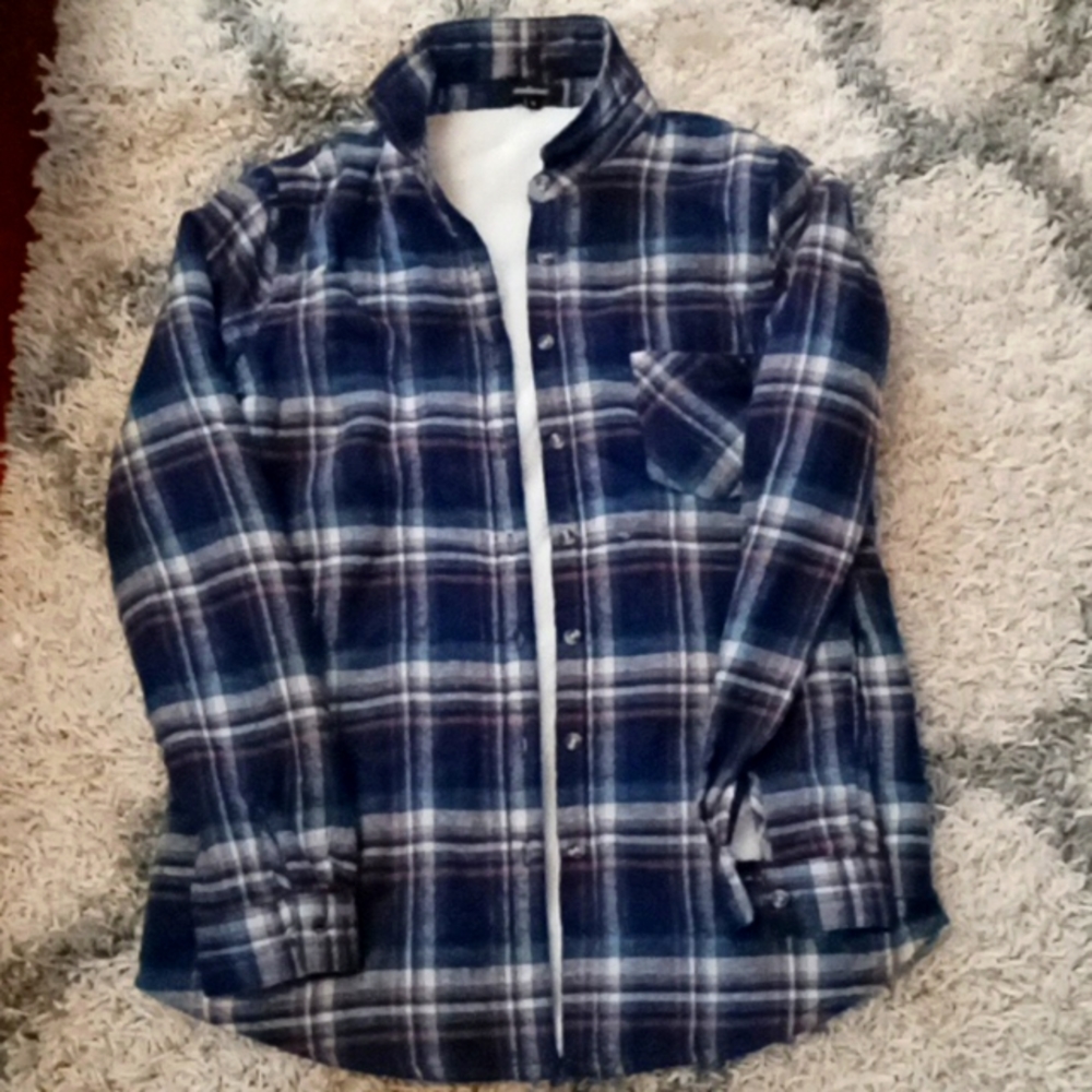 Men plaid flannel